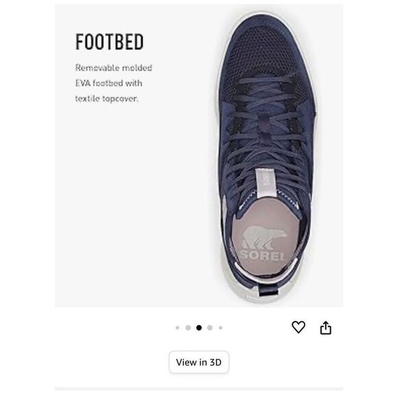 NIB SOREL Women's ONA 503 knit mid sneakers 9.5 - Picture 3 of 6